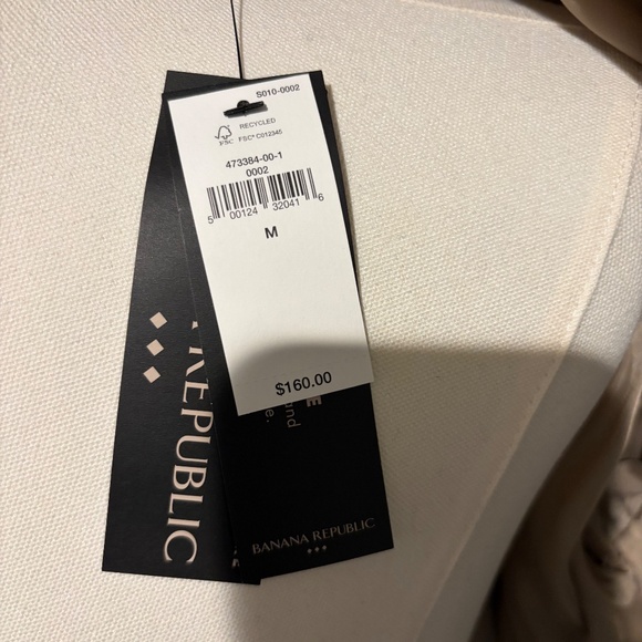 Stylish Banana Republic Factory Bomber Jacket - Brand New With Tags. - Picture 4 of 4